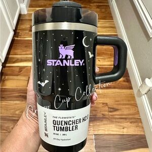 Stanley Quencher Spell Cast  H2.0 Tumbler - Black and Purple